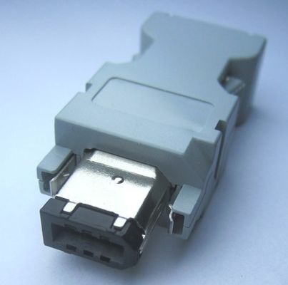 SM-6P-G Gray 125V Metal Electrical Connectors IP67 DIN40050 SM-6P
