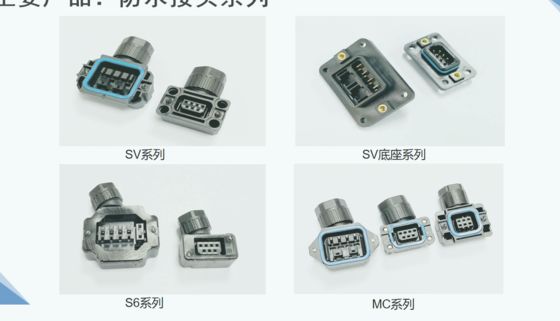 Servo cable connector Y, JT 1S SV S6 MC JN11 seriers connectorDDK metal connector