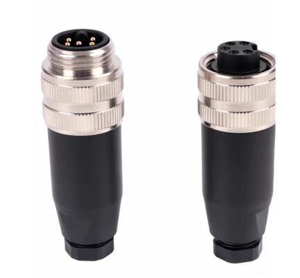 7/8 connector cable plug 3PIN 4PIN 5PIN M22 Servo sensor connector  Mold plug connector
