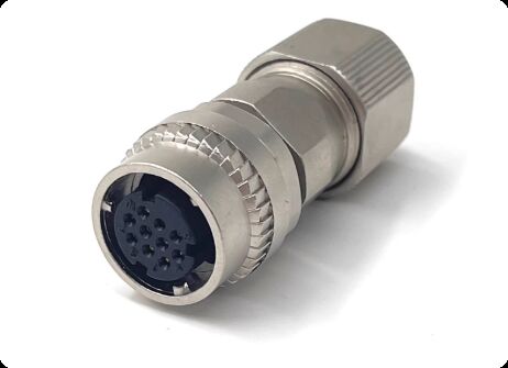 Compatible with Yaskawa Mitsubishi servo motor encoder aviation plug CM10-R10P 10-pin base plug