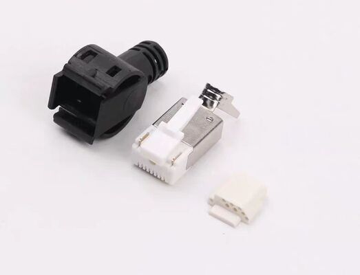 DRIVE-CLIQ 8-pin RJ45 Servo Motor Connector Industrial Crystal Servo Plug for Servo Motor Drive Systems