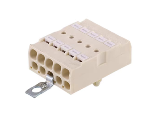 Connecteur de lumière LED SLK5 SLK7 5 broches 450V 24A Insert blanc